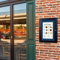 Outdoor Restaurant Menu Display Cases | All-Weather, Aluminum, Wall Menu Cases in 15+ Sizes and Custom