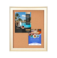 Designer Metal 27" x 39" Enclosed Bulletin Board SwingFrames