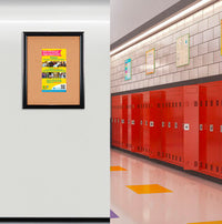 Super Wide-Face 16x20 Enclosed Bulletin Board SwingFrames