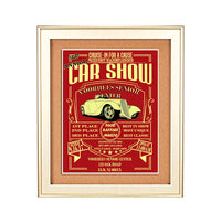 Extra Large Designer Metal 24 x 72 Enclosed Bulletin Cork Board SwingFrames