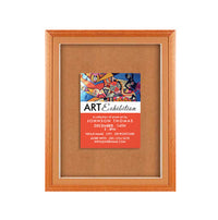 Designer Wood 16" x 20" Enclosed Bulletin Board SwingFrames
