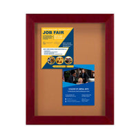 Wide-Wood 11" x 14" Enclosed Bulletin Board SwingFrames