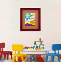 Wide-Wood 36" x 48" Enclosed Bulletin Board SwingFrames