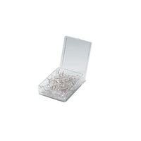HARD PLASTIC PUSH PINS ARE IDEAL FOR THIS VINYL CORK BOARD (CLEAR)
