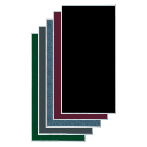 METAL FRAME 24x24 VINYL BULLETIN BOARD (SHOWN IN PORTRAIT ORIENTATION)