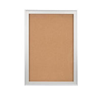 Extra Large Designer Metal 36 x 96 Enclosed Bulletin Cork Board SwingFrames